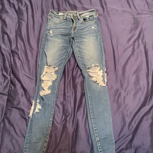 American Eagle Size 2 Regular Blue Jeans